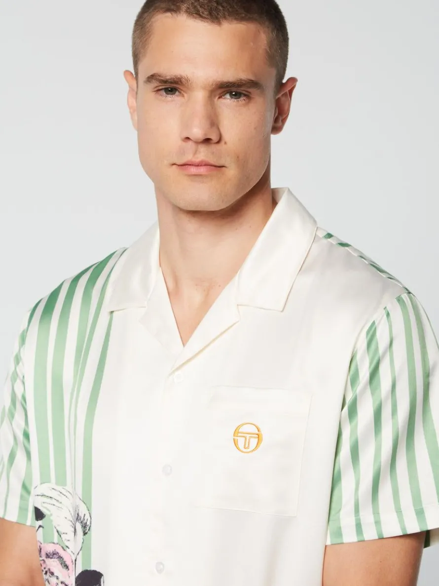 Ella Printed Shirt- Gardenia