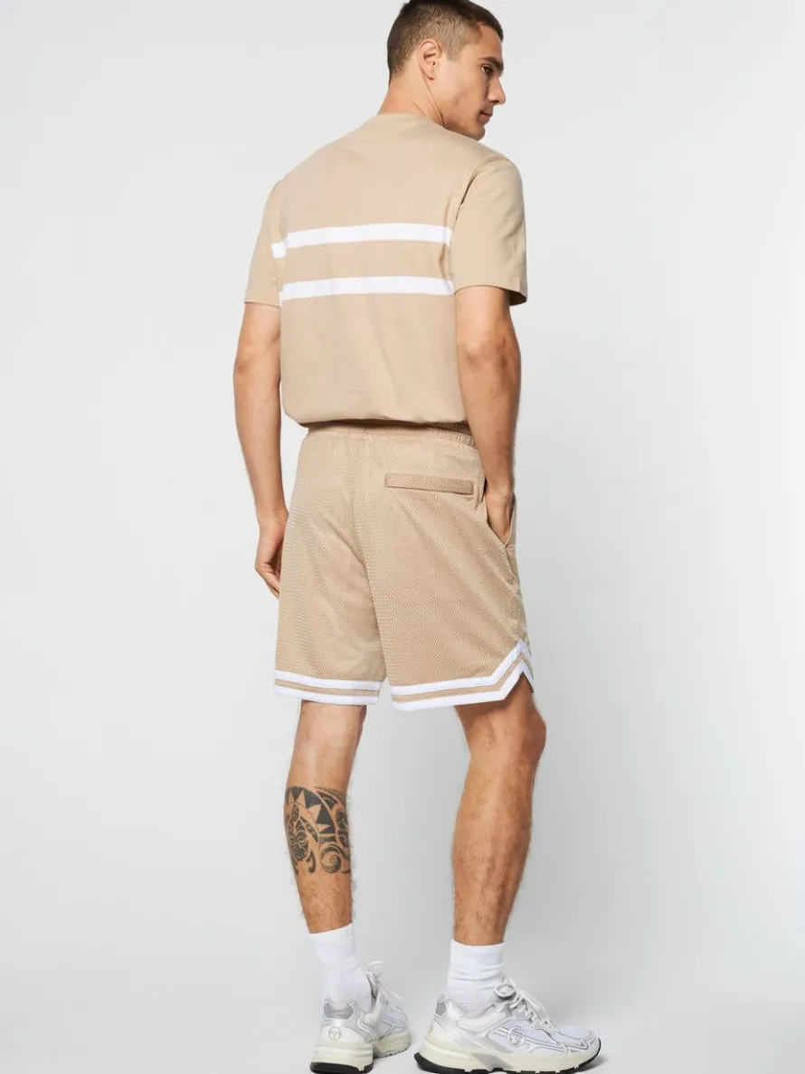 Spazio Banda Mesh Short- Humus