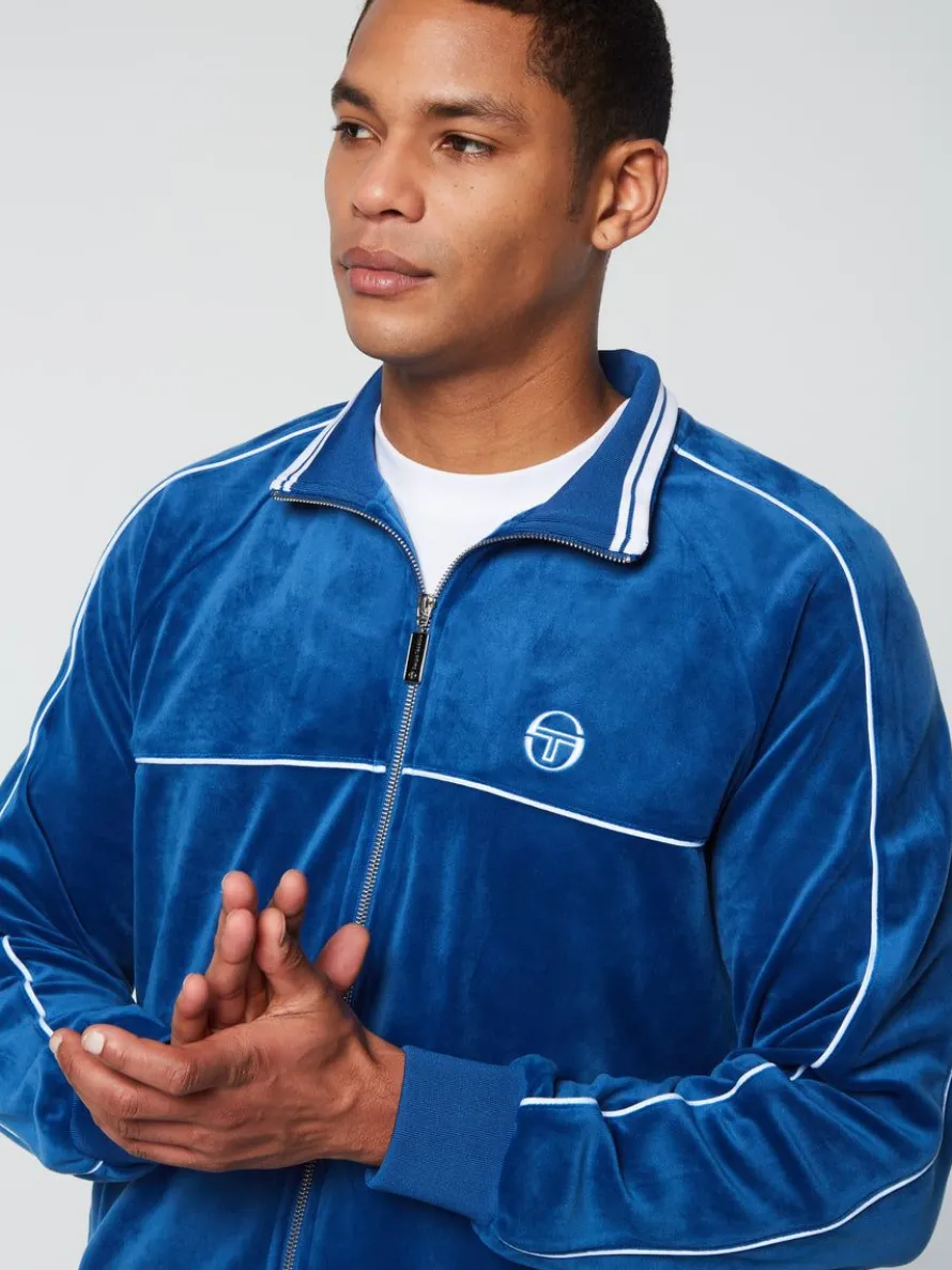 Lioni Velour Track Jacket Archivio- Limoges