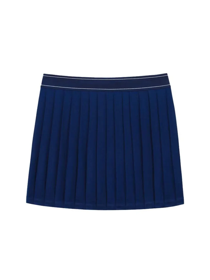 Scratch Staff Pleated Skort- Navy