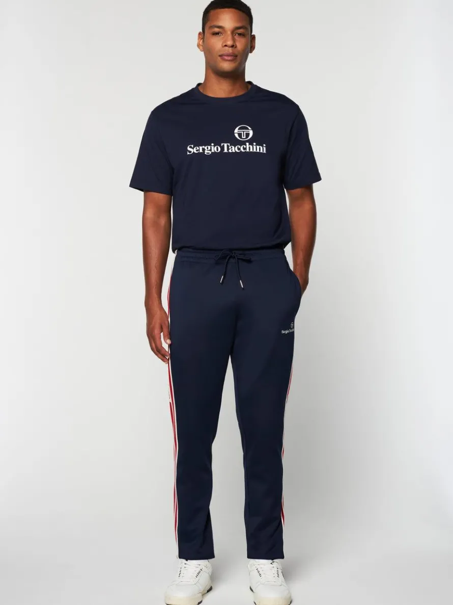 Gromo Tape Track Pant- Maritime Blue