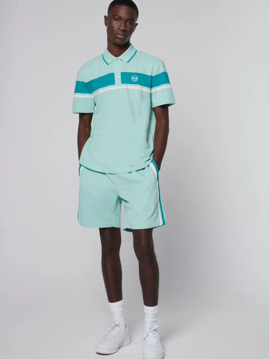 Damarindo Polo- Ocean Wave/ Blue Grass