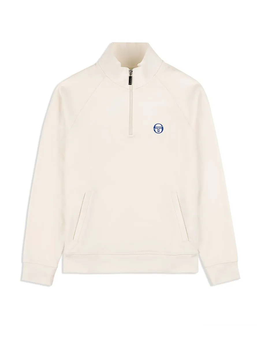 Mezza Half Zip- Gardenia