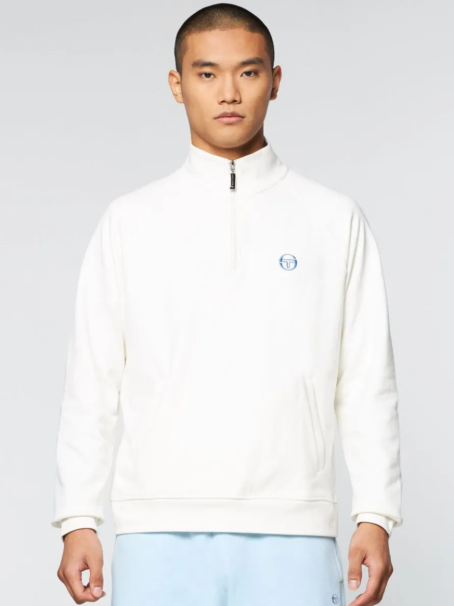 Mezza Half Zip- Gardenia