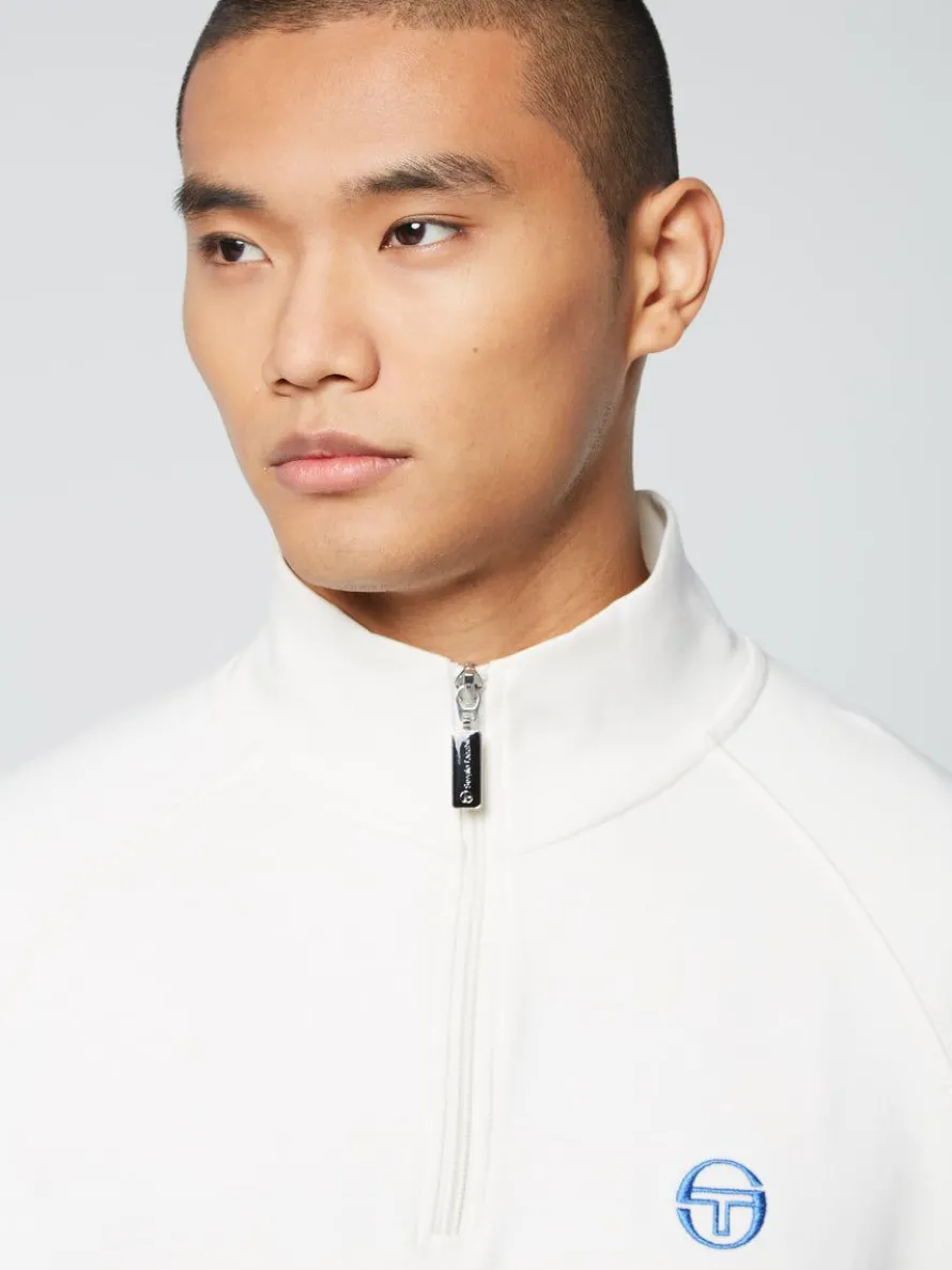 Mezza Half Zip- Gardenia