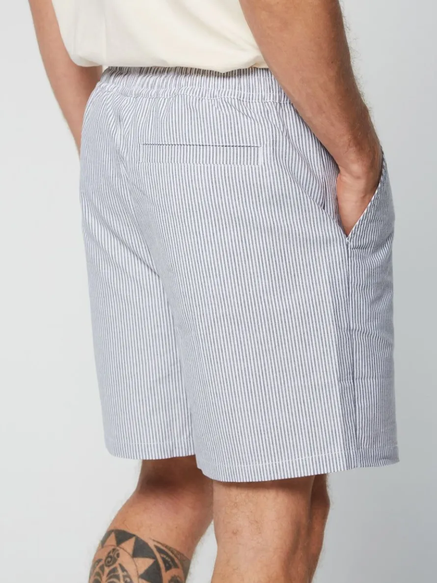 Cosimo Oxford Shorts- Maritime Blue