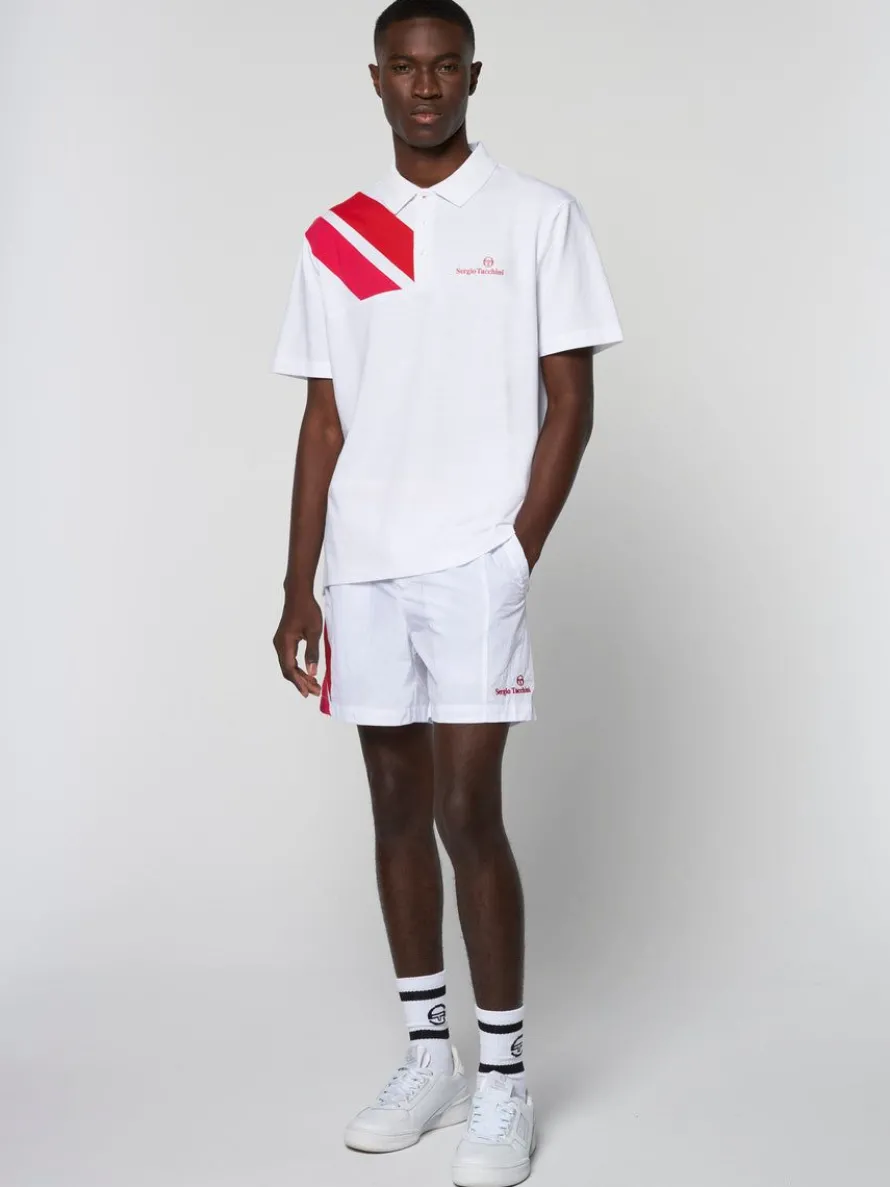 Ortica Tennis Polo- White