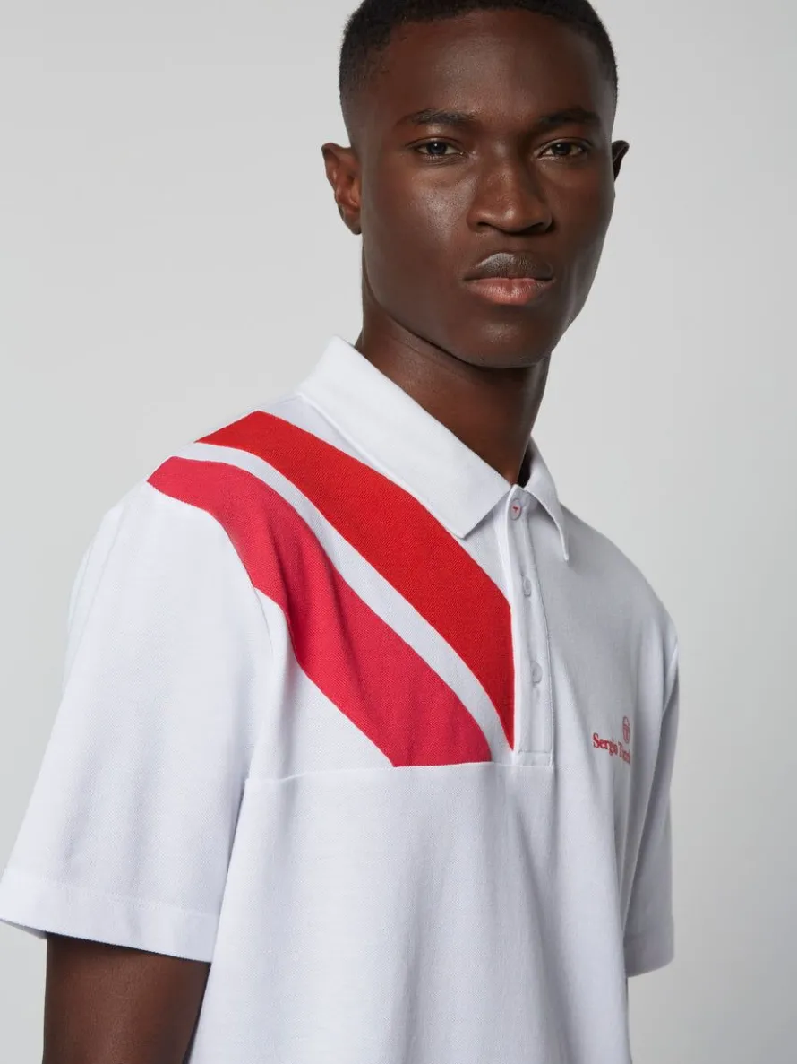 Ortica Tennis Polo- White