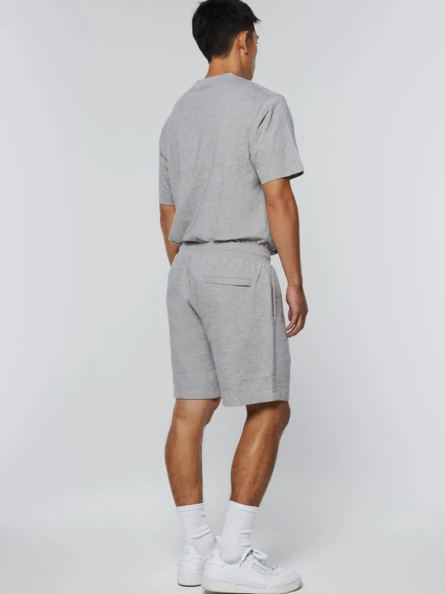 Heritage Logo Short-Heather Grey