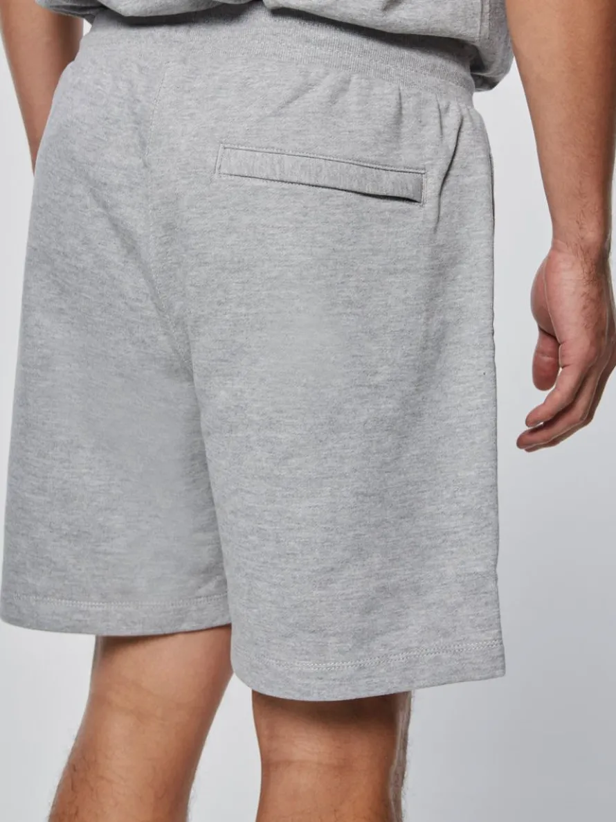Heritage Logo Short-Heather Grey
