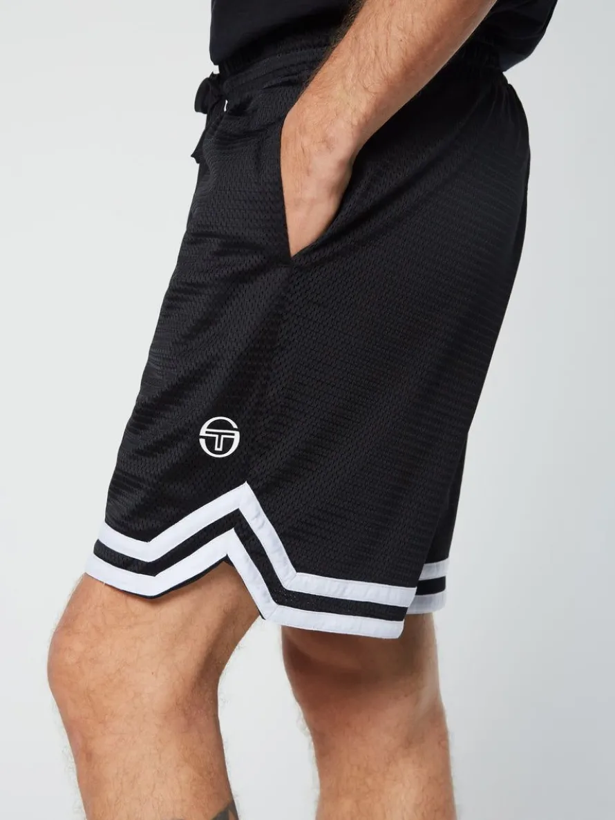 Spazio Banda Mesh Short- Black Beauty
