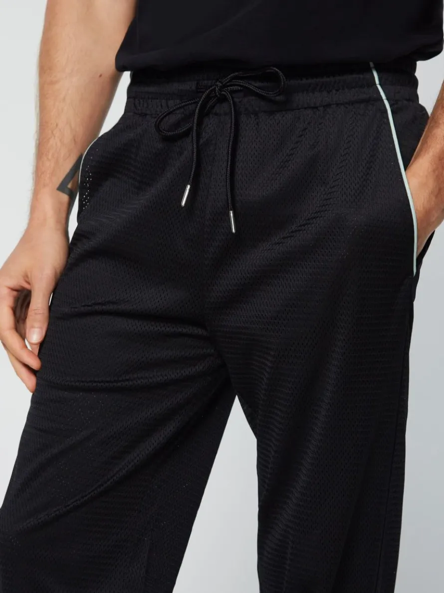 Spazio Dallas Track Pant- Black Beauty