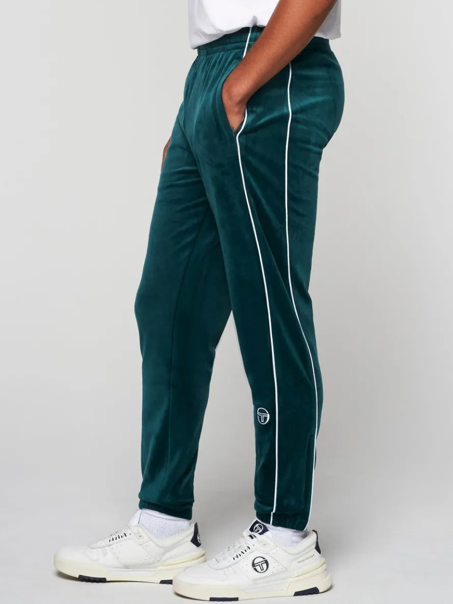 Lioni Velour Track Pant- Botanical Garden