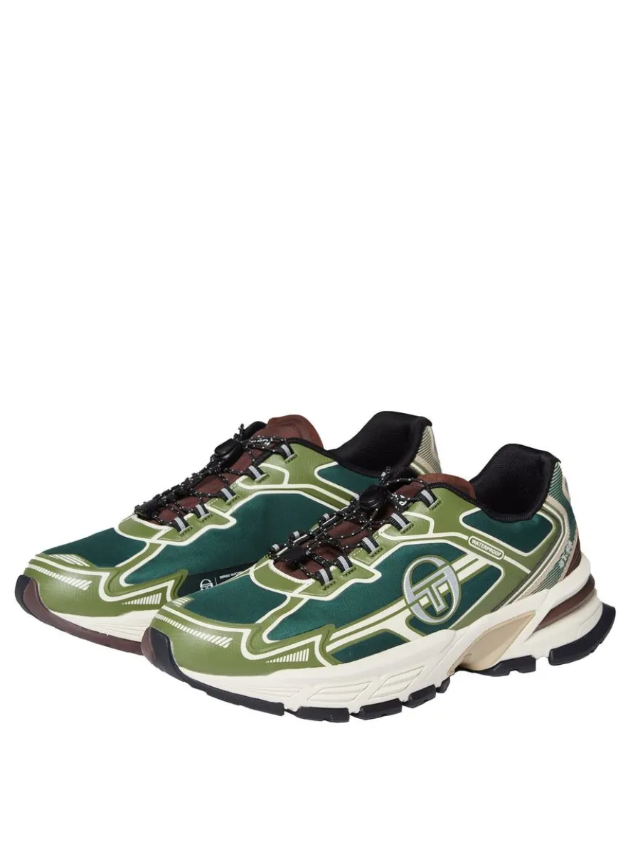 Y2K Trail Runner (Water-Resistant)- Botanical Garden/ Tofu/ Loden Green