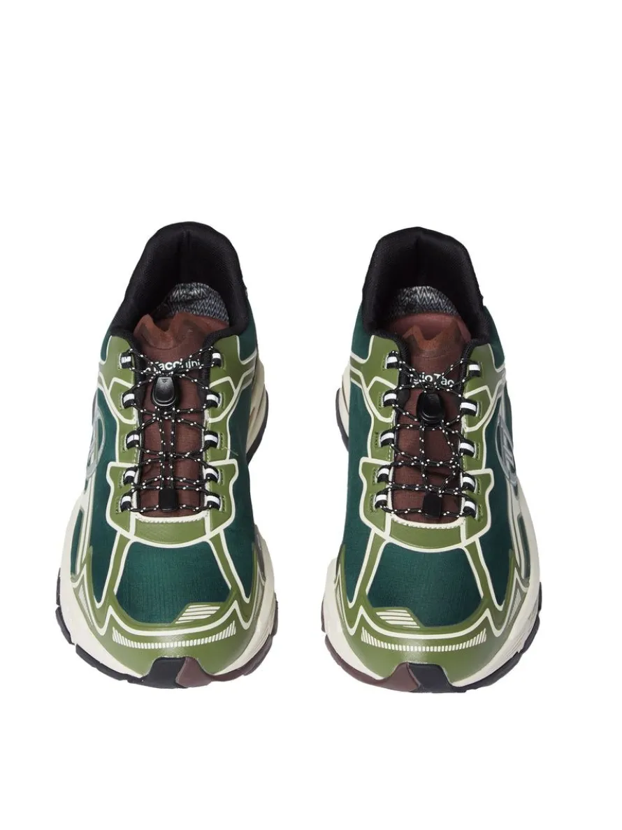 Y2K Trail Runner (Water-Resistant)- Botanical Garden/ Tofu/ Loden Green