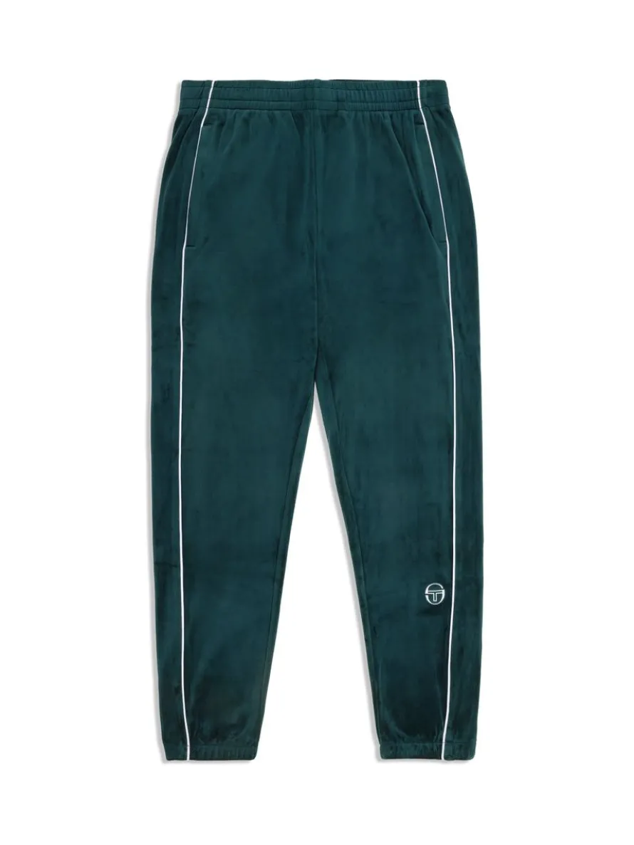 Lioni Velour Track Pant- Botanical Garden