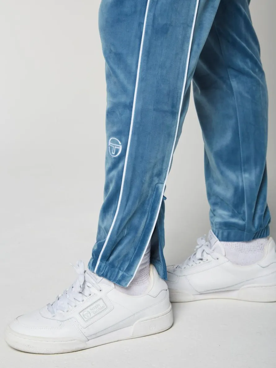 Lioni Velour Track Pant- Stellar