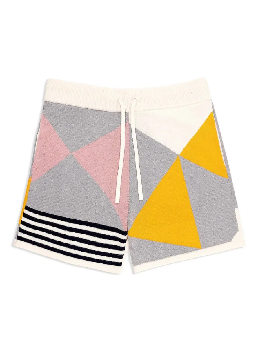 Geo Knit Short- Multi
