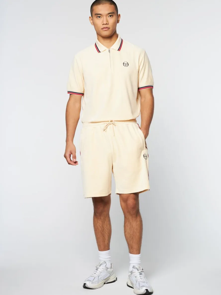 Primo Velour Short- Pearl Ivory