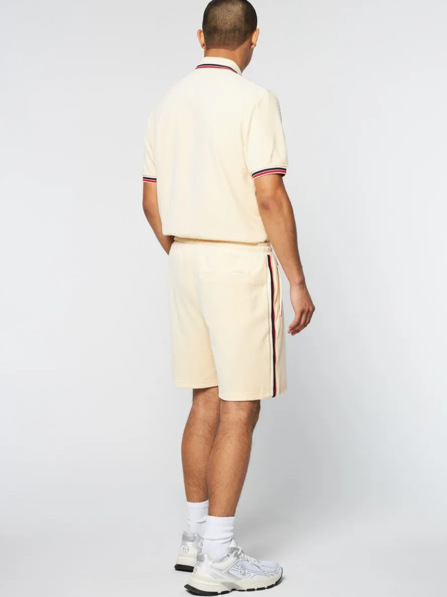 Primo Velour Short- Pearl Ivory