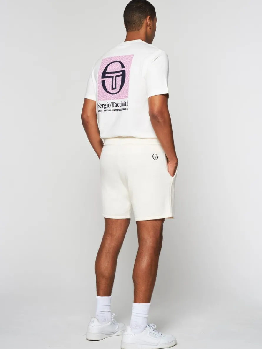 Ricamo Knit Short- Gardenia