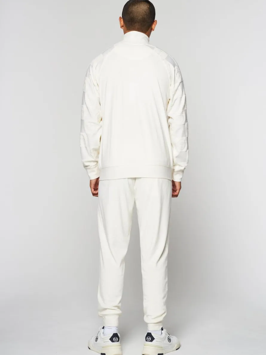 Anzio Zip-Up Track Jacket-Gardenia