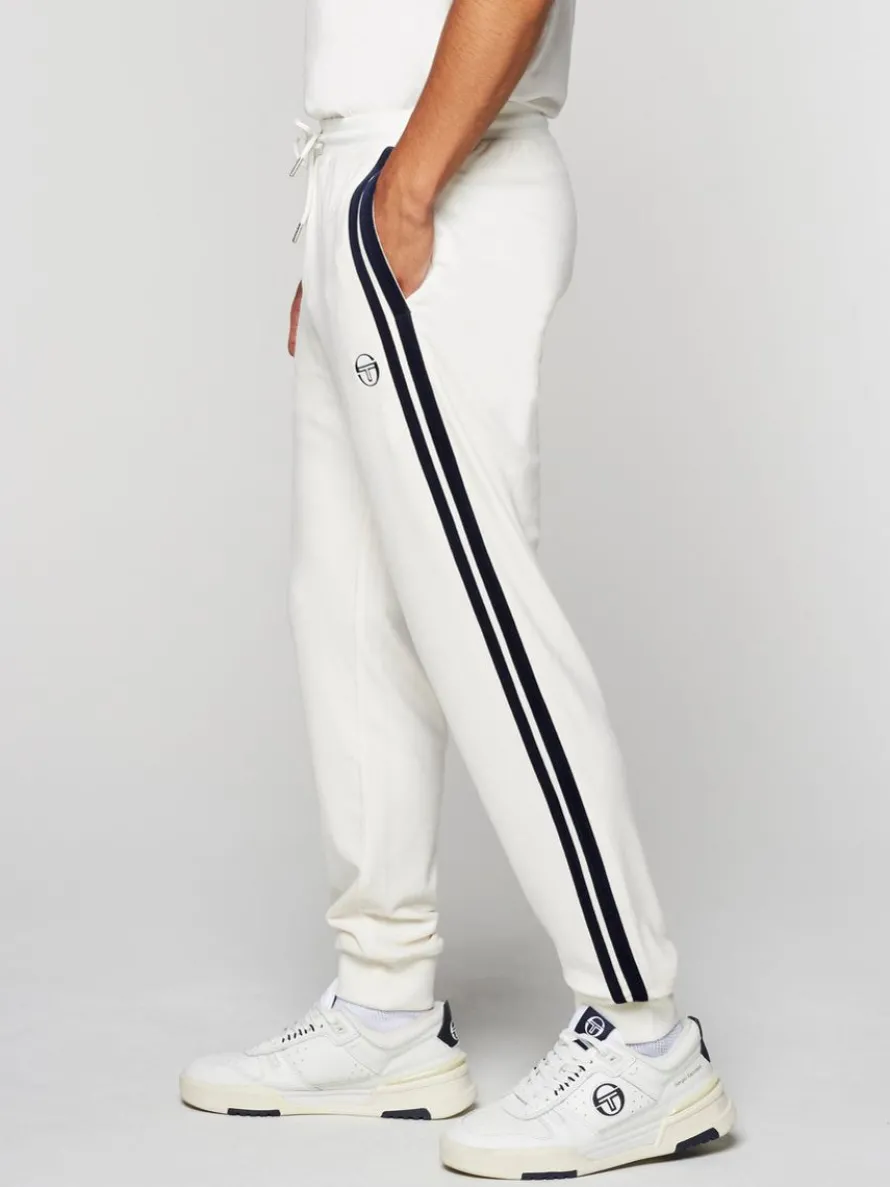 Damarindo Velour Track Pant- Gardenia