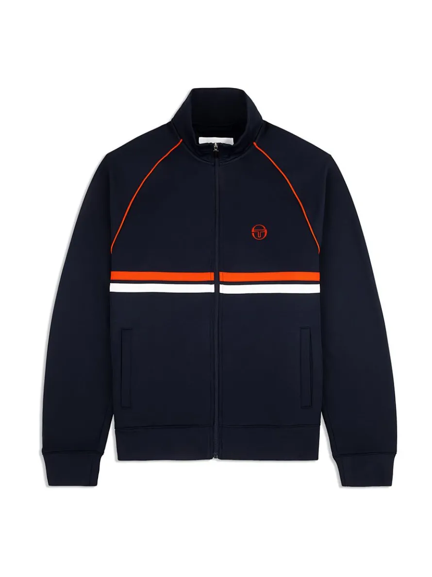 Dallas Track Jacket- Maritime Blue