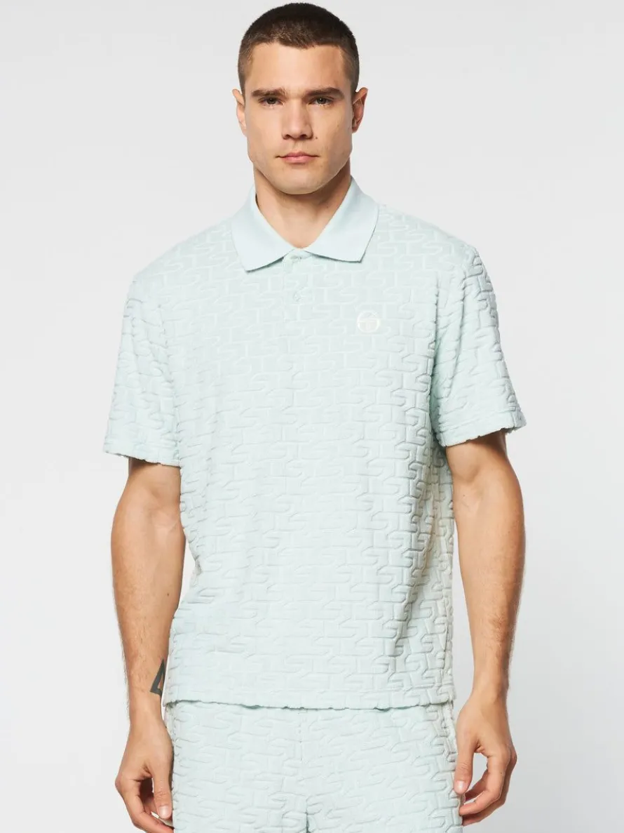 Livata Monogram Polo- Surf Spray