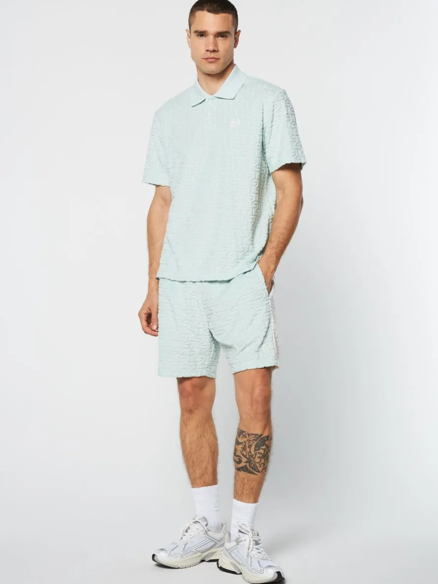 Livata Monogram Polo- Surf Spray