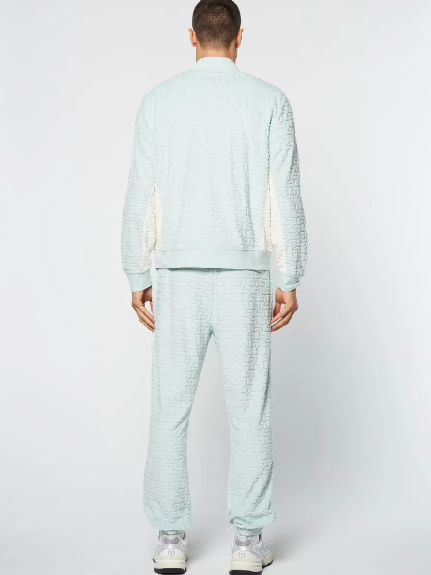 Livata Monogram Track Jacket- Surf Spray