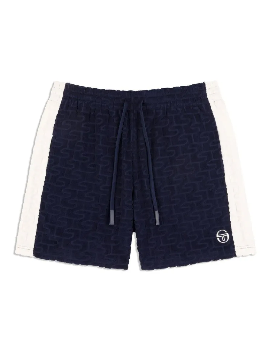 Livata Monogram Short- Maritime Blue