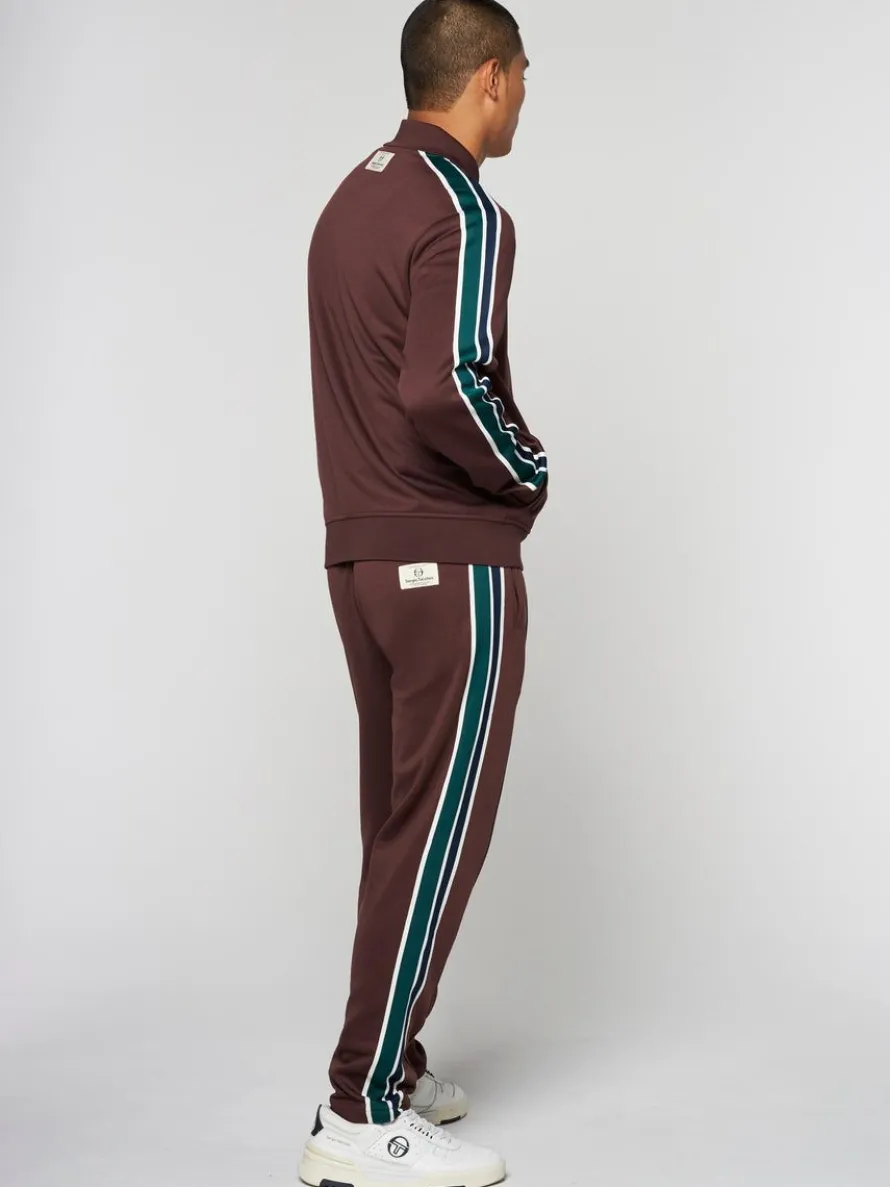 Monte Track Jacket Archivio- Deep Mahogany