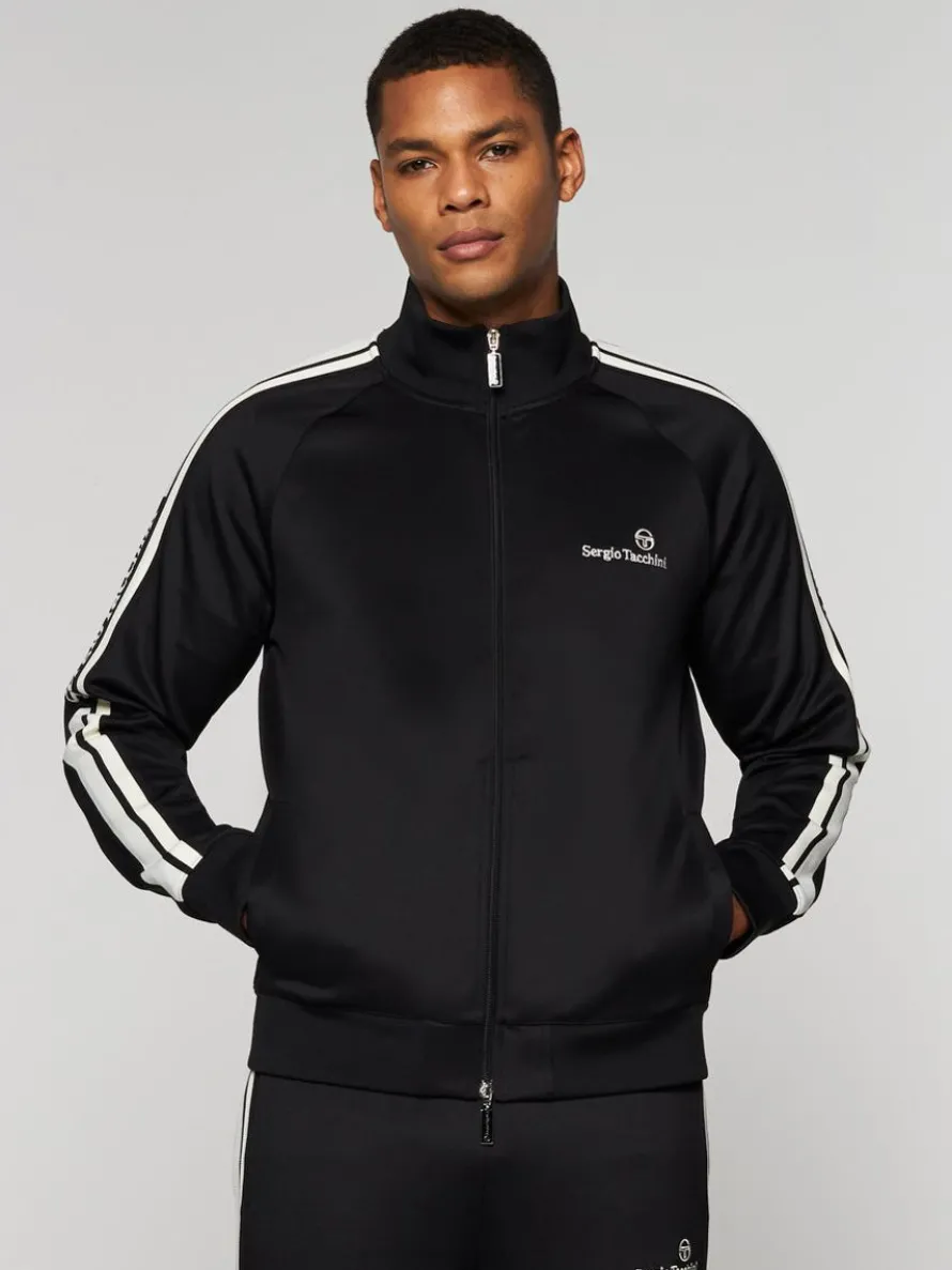 Gromo Tape Track Jacket- Black Beauty