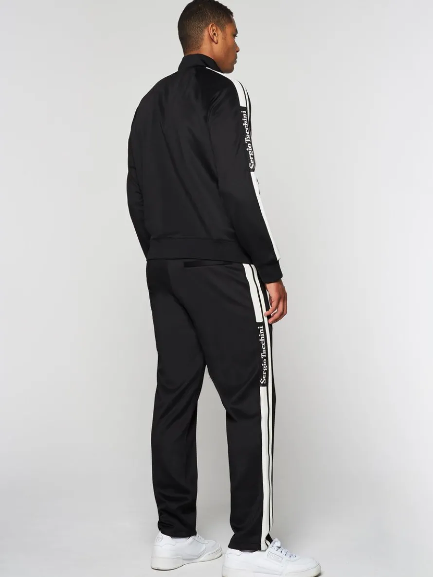 Gromo Tape Track Jacket- Black Beauty