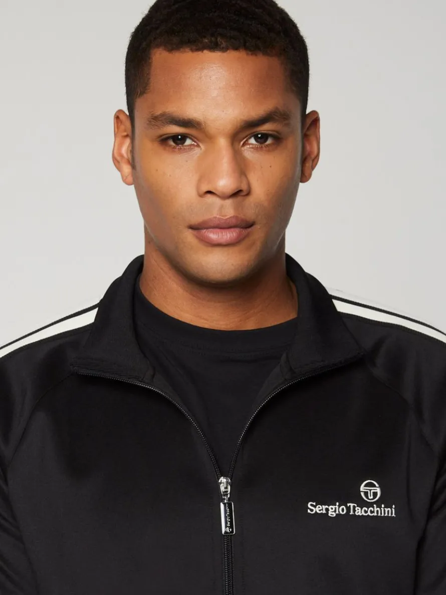 Gromo Tape Track Jacket- Black Beauty