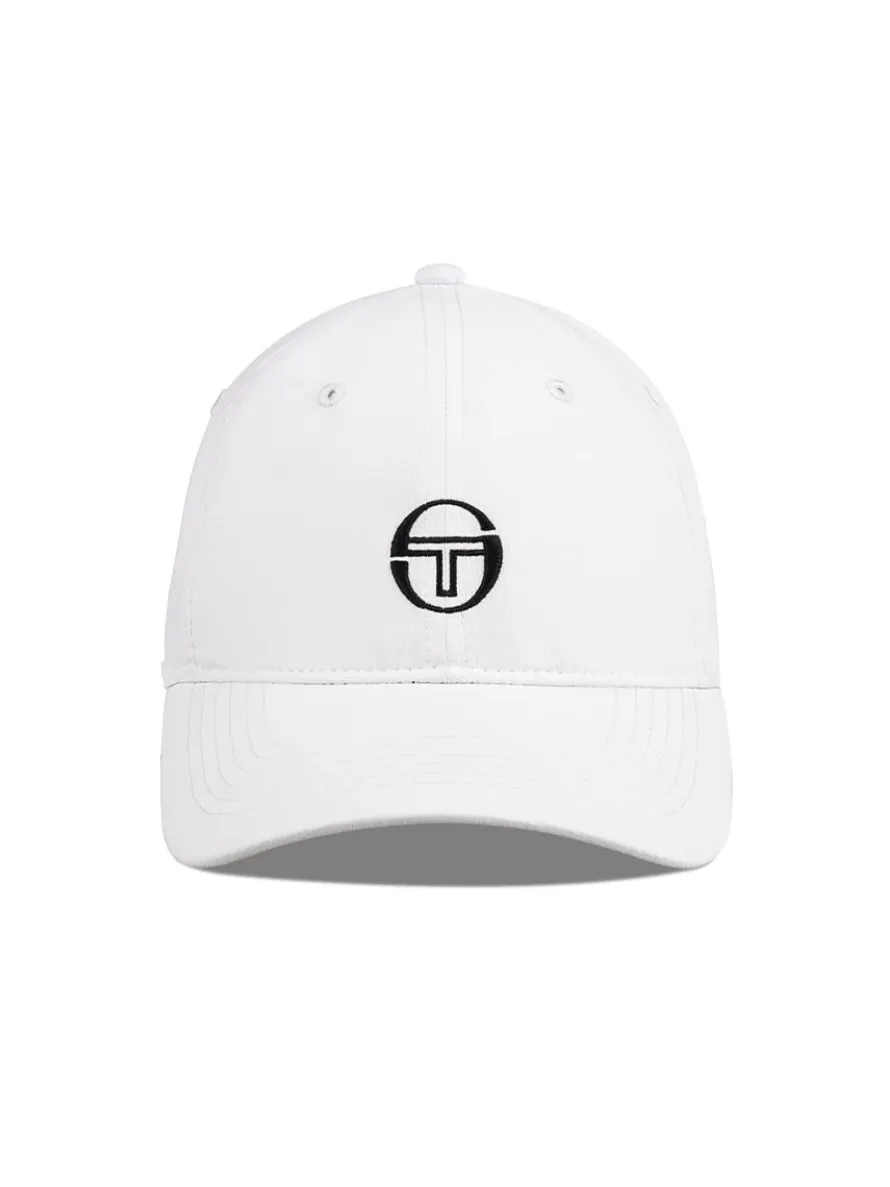 Court Hat- Brilliant White