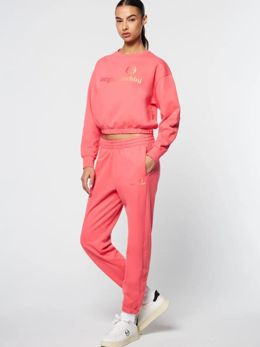Lido Sweatpant- Calypso Coral