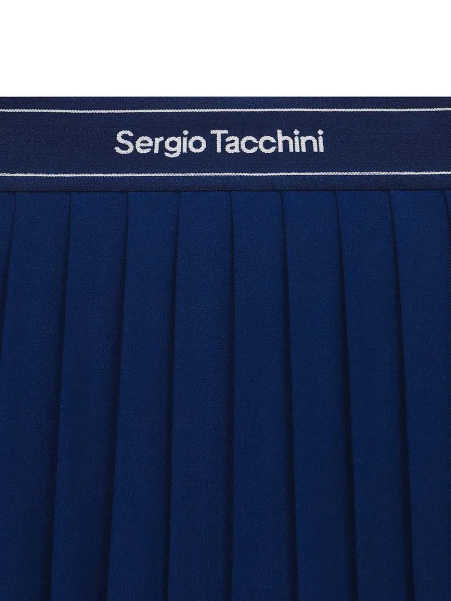 Scratch Staff Pleated Skort- Navy