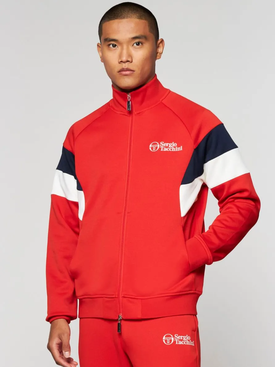 Pero Track Jacket- Poinciana