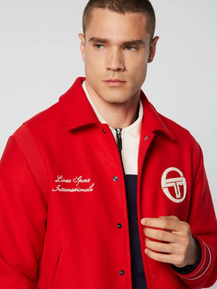 Prep Wool Varsity Jacket- Adrenaline Rush