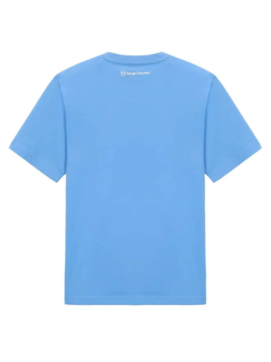 Rally Mch T-Shirt- Light Blue
