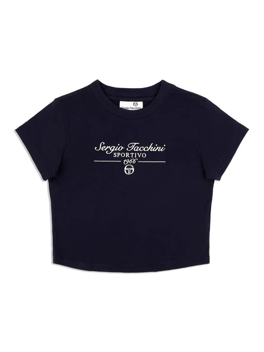 Nicola Graphic T-Shirt- Maritime Blue