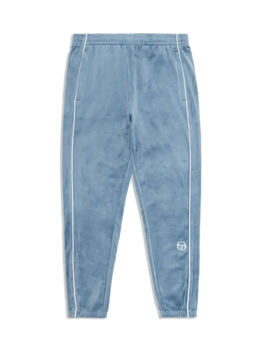 Lioni Velour Track Pant- Stellar
