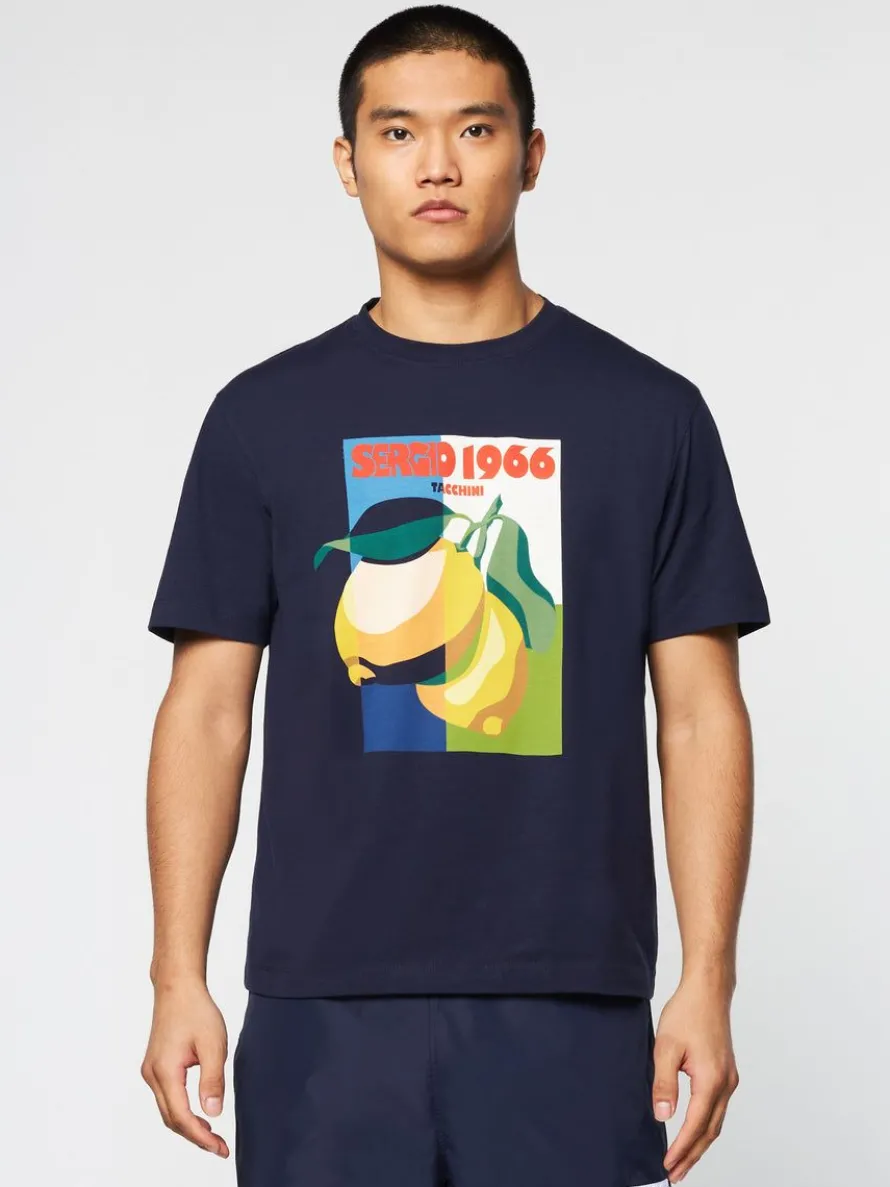 Limone T-Shirt- Maritime Blue