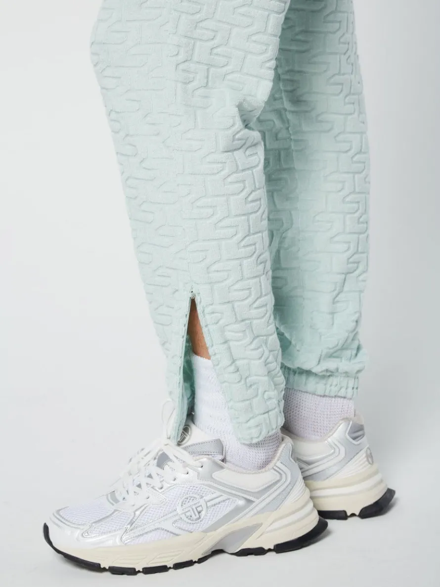 Livata Monogram Track Pant- Surf Spray