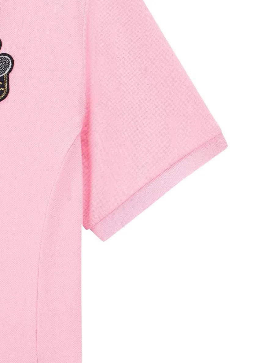 Rally Mch Polo Dress- Light Pink