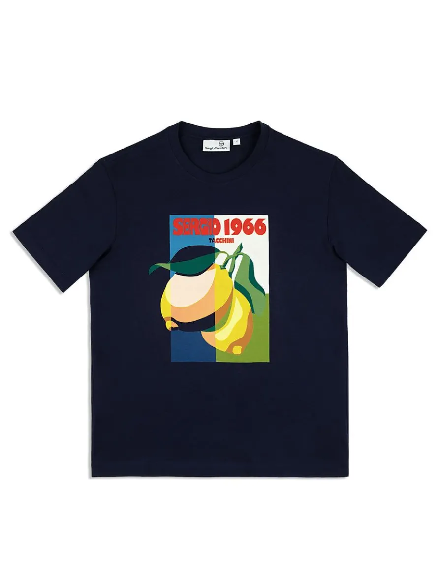 Limone T-Shirt- Maritime Blue