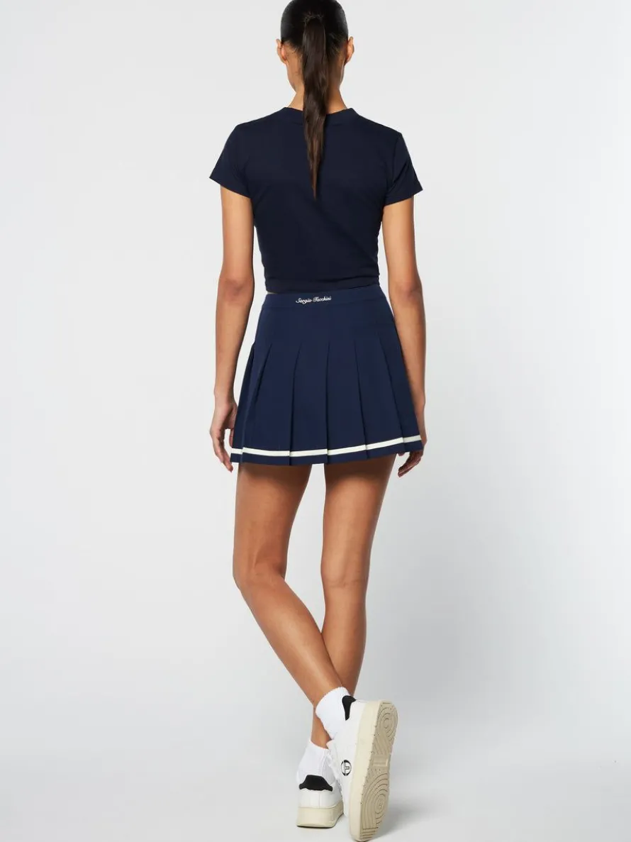 Nicola Graphic T-Shirt- Maritime Blue