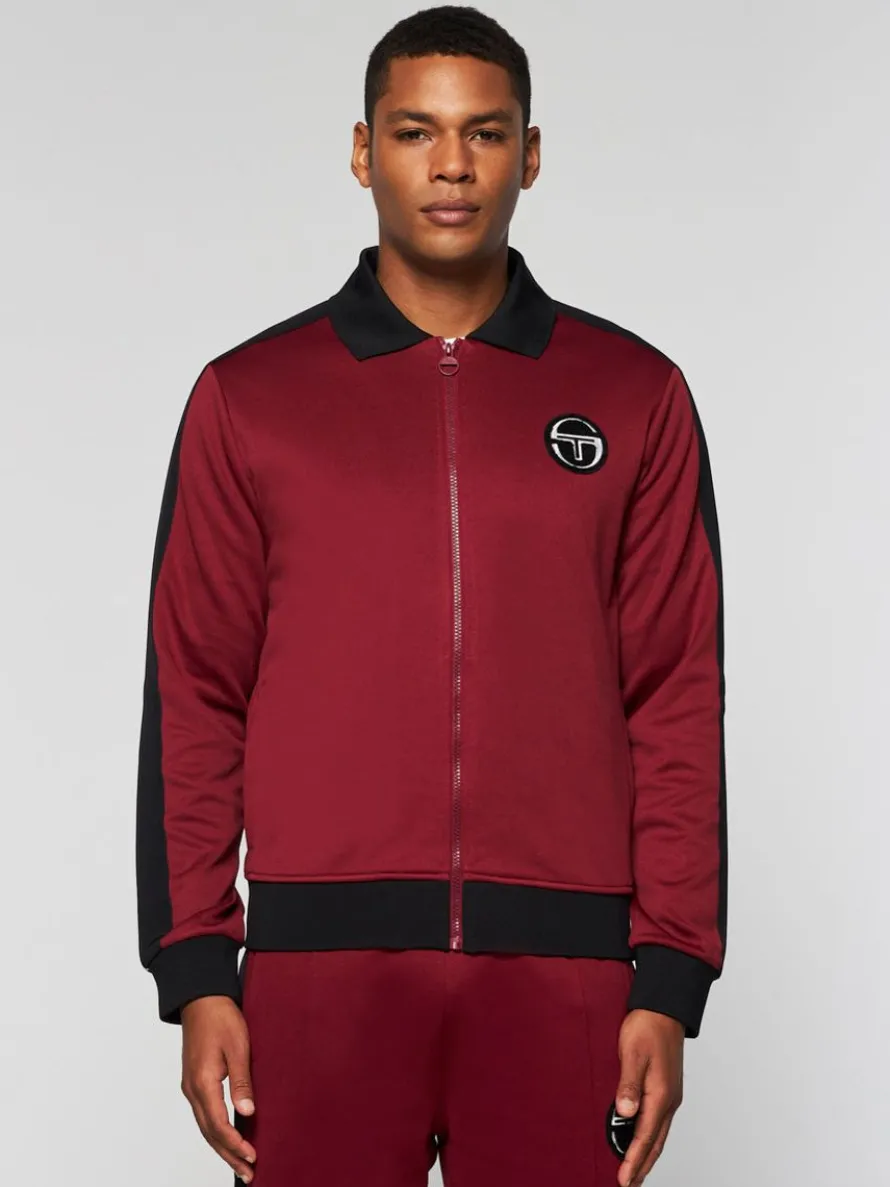 Monte Track Jacket Archivio- Merlot